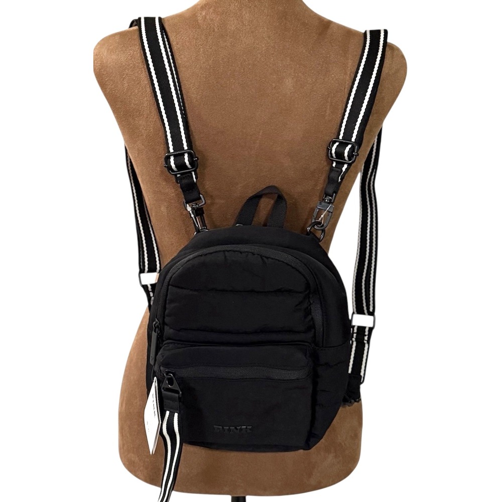 Victoria's Secret PINK Bag Mini Convertible Backpack Crossbody Black